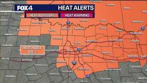 North Texas Faces Triple Digit Heat And 52 Day Drought Through Labor Day