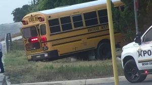 Northside Isd School Bus Involved In Northwest Side Crash No Students Aboard