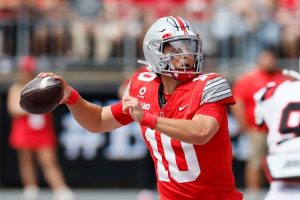 Ohio State Dominates Ball State 56 3 As Buckeyes Gear Up For Texas Showdown