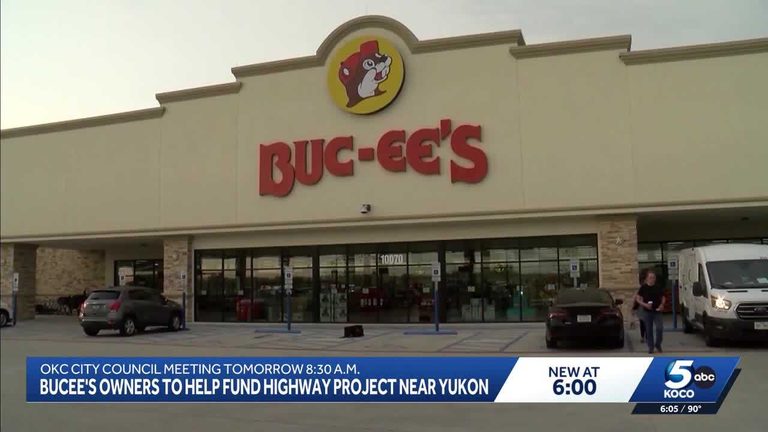 Okc Council To Vote On 25 Million Highway Project That Could Bring Buc Ee S To W