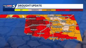 Oklahoma Faces Statewide Drought As All Counties Reach At Least Level 1 Dryness