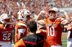 Oklahoma State Cowboys Bring High Powered Offense To West Virginia In Big 12 Ope