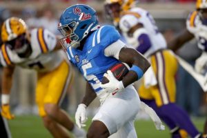 Ole Miss Rb Kewan Lacy Doubtful For Florida Game After Shoulder Injury