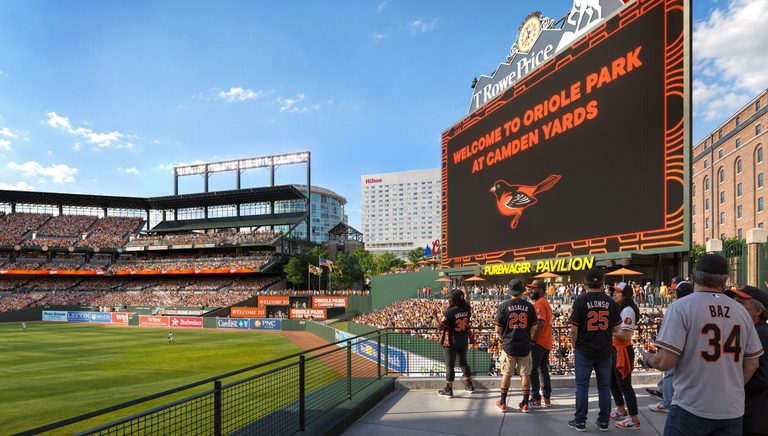 Orioles To Replace 2 000 Left Field Seats With New Social Gathering Space
