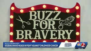 Orlando Health Staff And Ucf Athletes Shave Heads For Childhood Cancer Awareness
