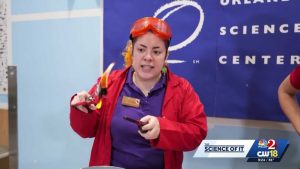 Orlando Science Center Hosts Hands On Fire Safety Demo During Fantasy Month
