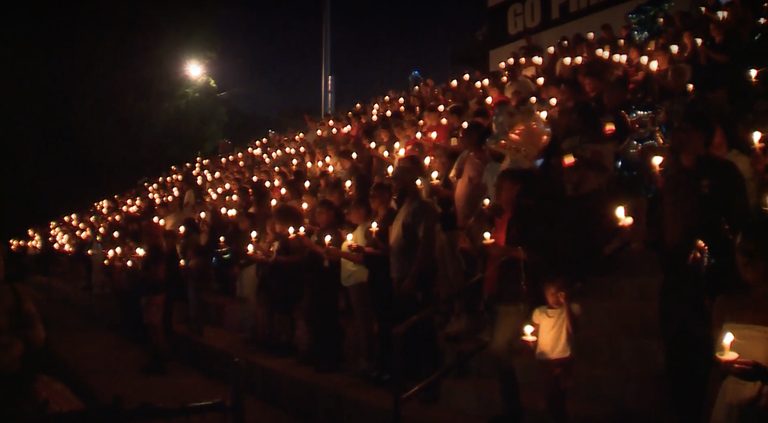 Page High School Community Honors 15 Year Old Football Player Davion Fewell