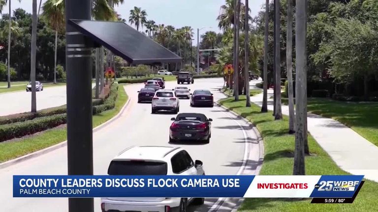 Palm Beach County Commissioners Seek Privacy Safeguards For Flock License Plate
