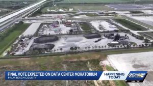 Palm Beach County Commissioners Set Final Vote On One Year Data Center Moratoriu