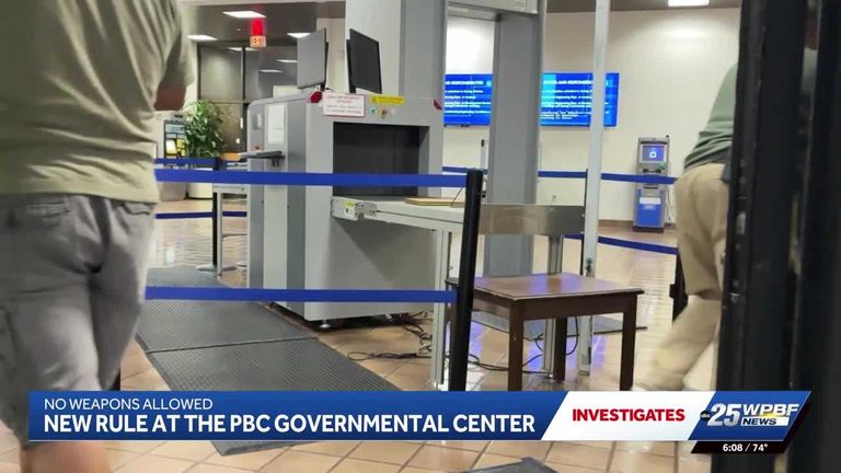 Palm Beach County Declares Governmental Center A Firearms Prohibited Facility