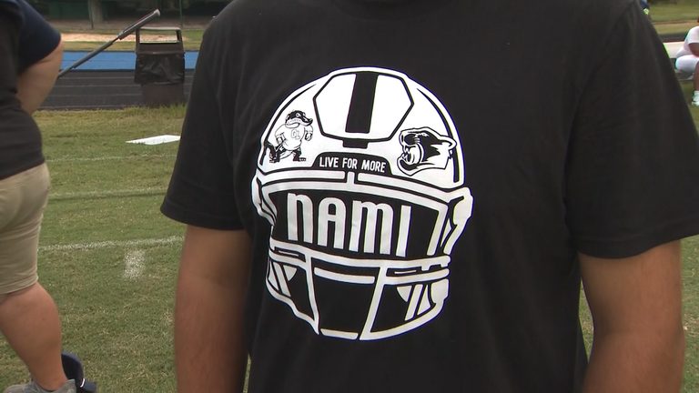 Panther Creek And Green Level Hold Third Annual Mental Health Awareness Football