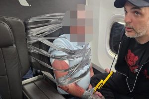 Passenger Restrained With Duct Tape After Violent Outburst On American Airlines