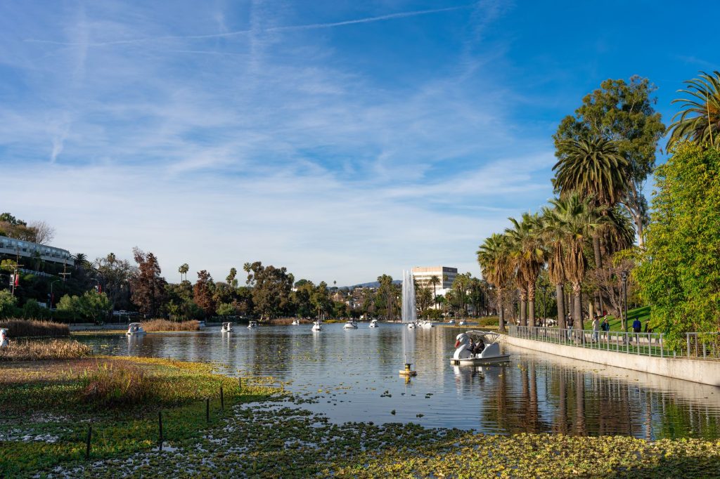 La Barca Boat Rentals at Hollenbeck Park Lake — East Los Angeles
