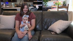 Peyton Baby Entered Baby2Baby Baby Of The Year Contest After Mom S Cancer Battle