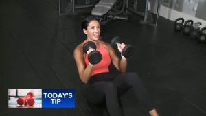 Philadelphia Fitness Tip Combine Sit Ups With A Light Shoulder Press For Full Bo