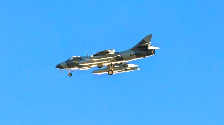 Pilot Ejects Safely After Hawker Hunter Crashes Near Morro Bay