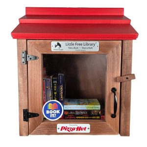 Pizza Hut Launches Free Little Hut Library Boxes For Plano Residents