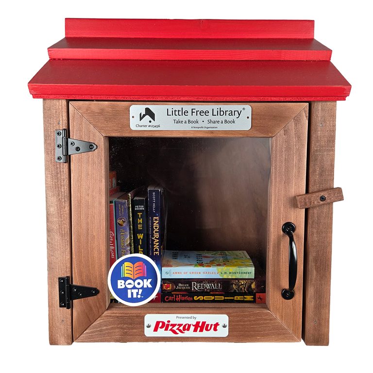 Pizza Hut Launches Free Little Hut Library Boxes For Plano Residents