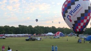 Plano Balloon Festival Returns To Oak Point Park With Family Fun And Laser Show