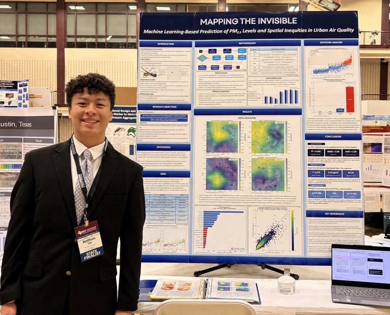 Plano Teen Nathan Tan Earns Gloria Barron Prize For His Air Quality Work