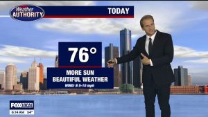 Pleasant Start To Week With Mild Temps And Light Showers Expected In Metro Detro