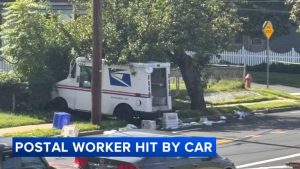 Postal Worker Critically Injured After Being Hit By Car In Holmesburg