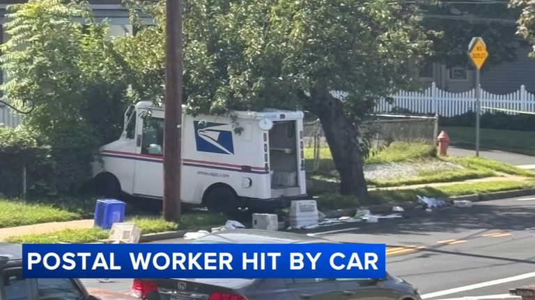 Postal Worker Critically Injured After Being Hit By Car In Holmesburg