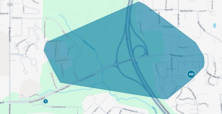 Power Outage Leaves Hundreds Without Electricity In Cary And Raleigh Neighborhoo