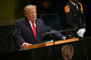 President Trump Defends Iran Conflict At Un Highlights Job Gains And Border Secu