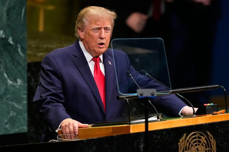 President Trump Defends U S Strength At Un Amid Fact Check Scrutiny