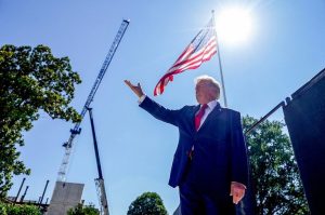 President Trump Defends Washington Monument Projects As Part Of His Legacy
