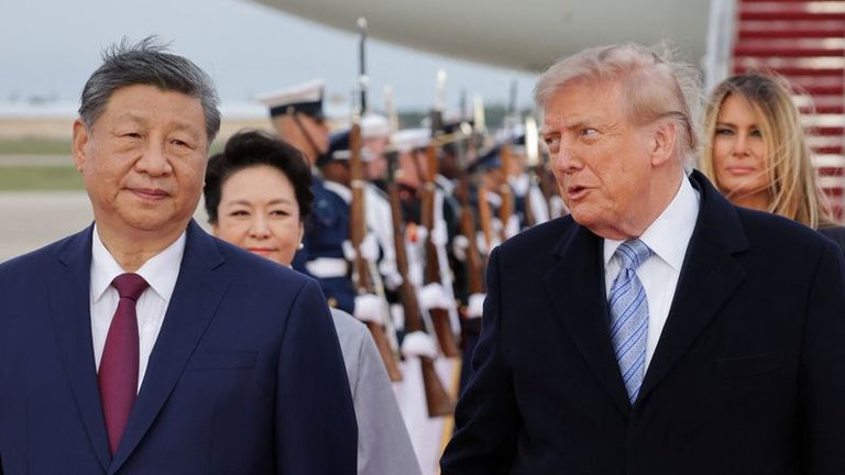 President Trump Greets Xi Jinping As Us China Trade Truce Lifts Market Hopes