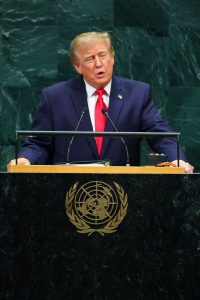President Trump Pledges Unmatched Military Force To Combat Drug Cartels In The W