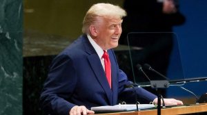 President Trump S Un Address Highlights Iran Deal Push Greenland Agreement And W