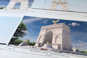 President Trump Says Dc Triumphal Arch Will Also Serve As A Top Grade Military C