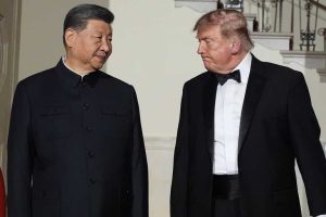 President Trump Shows Chinese President Xi The National Archives As U S Celebrat