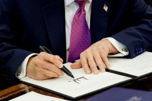 President Trump Signs Stopgap Funding Bill To Keep Federal Agencies Open Ahead O