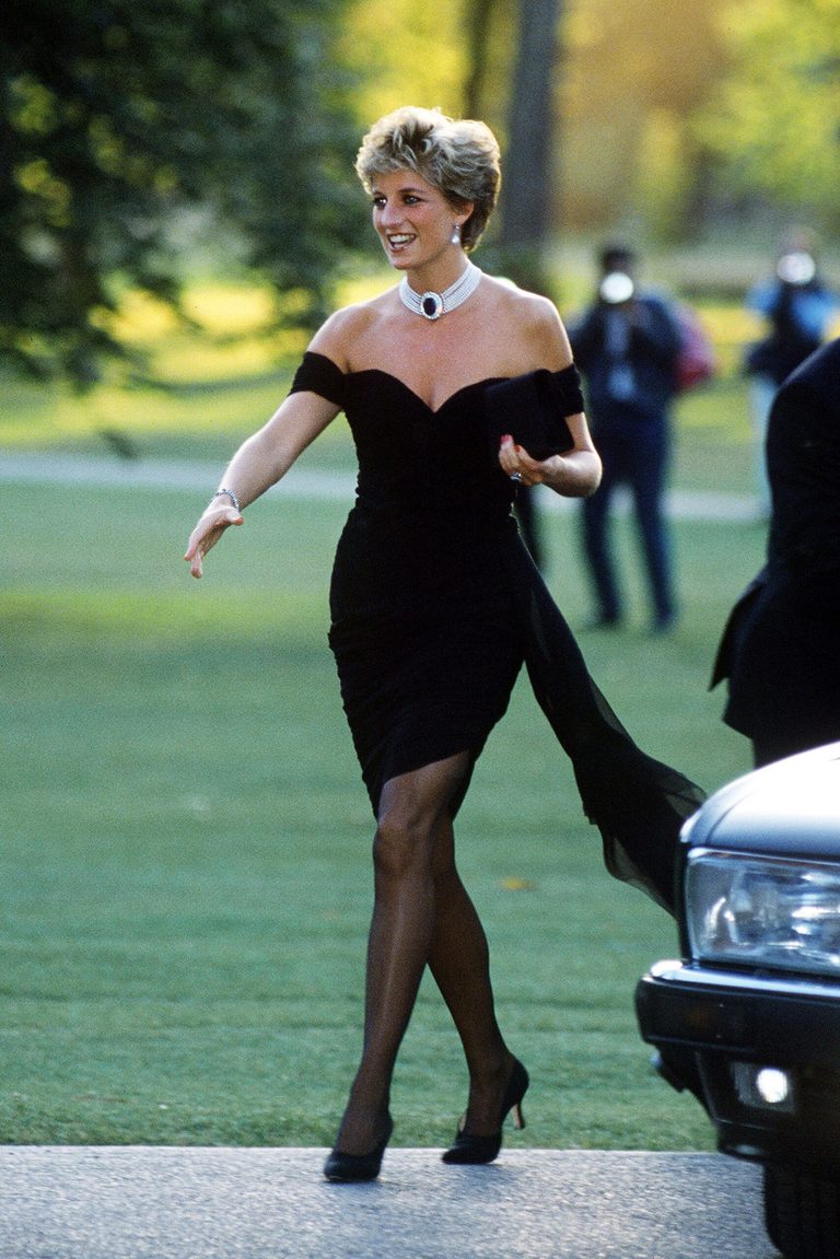 Princess Diana S Iconic Revenge Dress To Tour London Hong Kong Geneva And New Yo