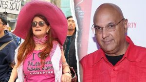Protest In Midtown Manhattan Organized By Neville Roy Singham Network Draws Thou