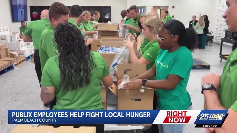 Publix Volunteers Pack Meals For Over 200 000 Palm Beach County Families