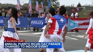 Puerto Rican Day Parade Moves Indoors To East Hunting Park Avenue Due To Weather