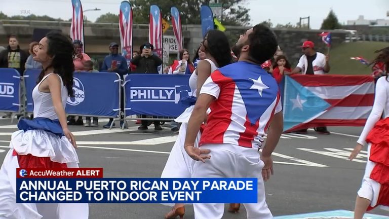 Puerto Rican Day Parade Moves Indoors To East Hunting Park Avenue Due To Weather