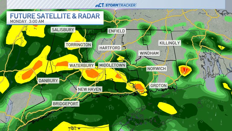 Rain From Lingering Nor Easter Will Keep Connecticut Soggy Monday