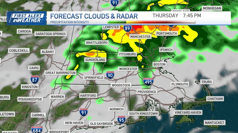 Rainy And Humid Forecast For Boston Area Through Weekend