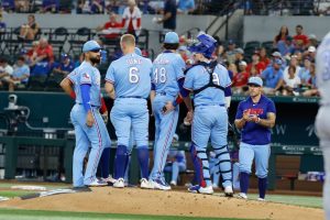 Rangers Sit Atop Al West At 500 As Season Winds Down