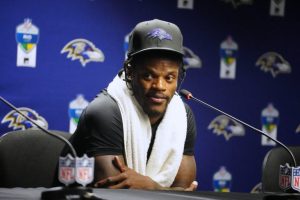 Ravens Quarterback Lamar Jackson Participates In Limited Practice After Minor Is