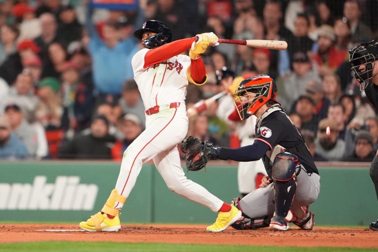 Red Sox Center Fielder Ceddanne Rafaela Exits Early With Tight Hamstring