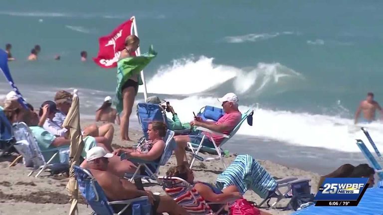Rip Currents And High Surf Pose Danger Along Palm Beach County Beaches