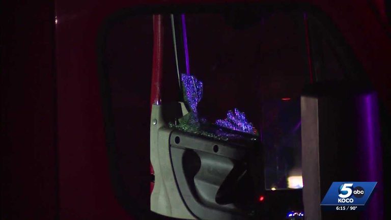 Road Rage On Turner Turnpike Near Luther Results In Gunfire And Shattered Semi T