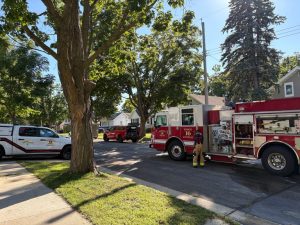 Rochester Fire Dept Extinguishes Detached Garage Fire On 7Th Ave Se